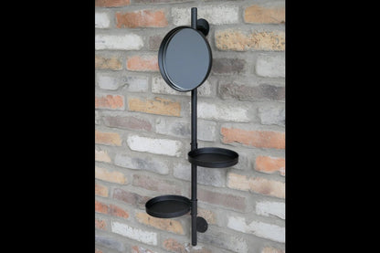 Utility Mirror And Shelves