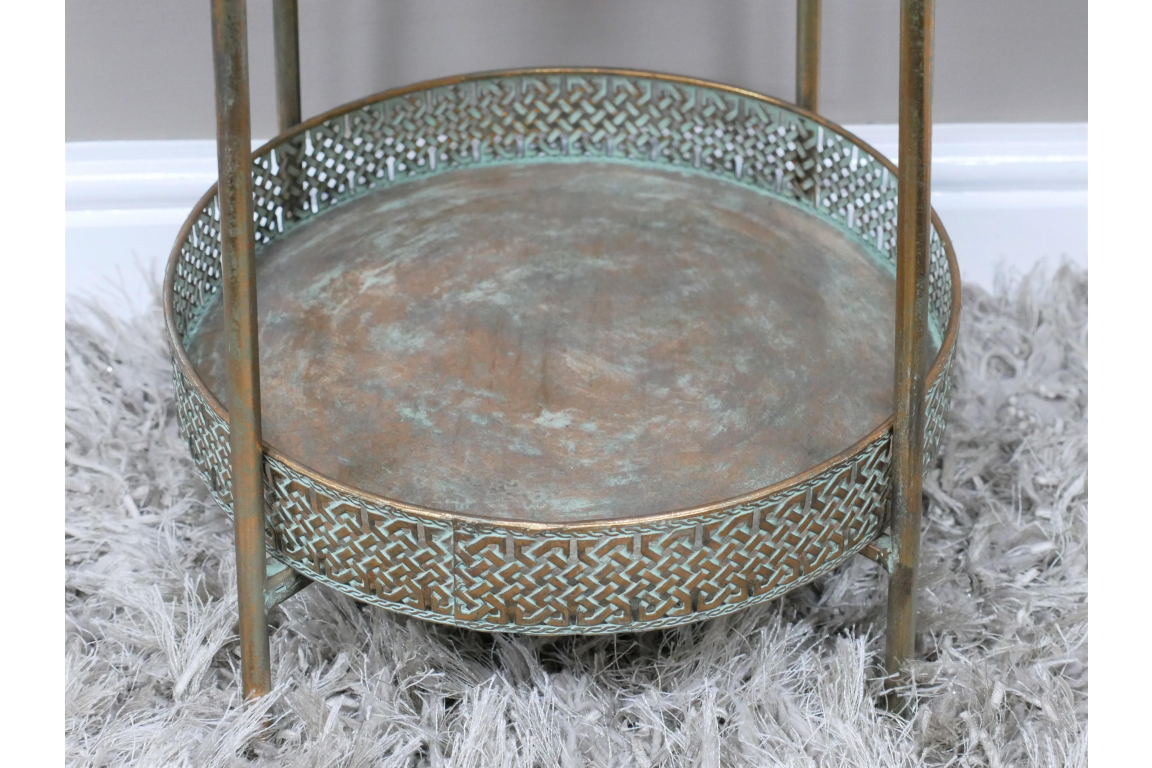 Moroccan Style 2 Tier Shelves
