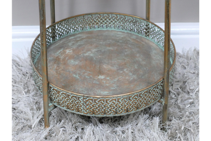 Moroccan Style 2 Tier Shelves