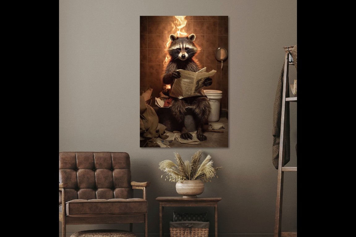 Racoon Wall Art