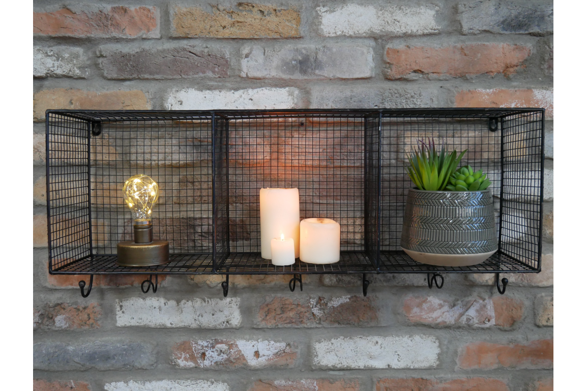 Shelf Unit With Hooks