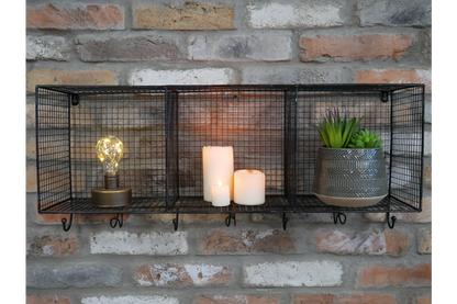 Shelf Unit With Hooks