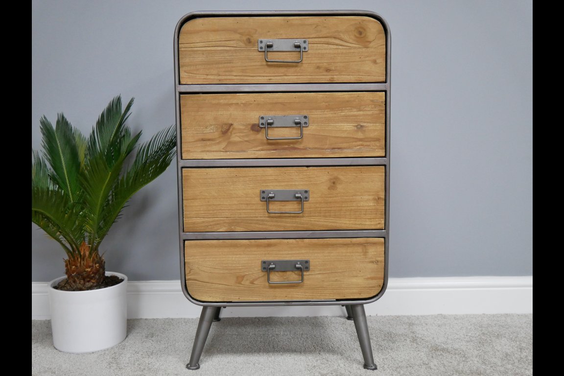 Large Retro Industrial Cabinet