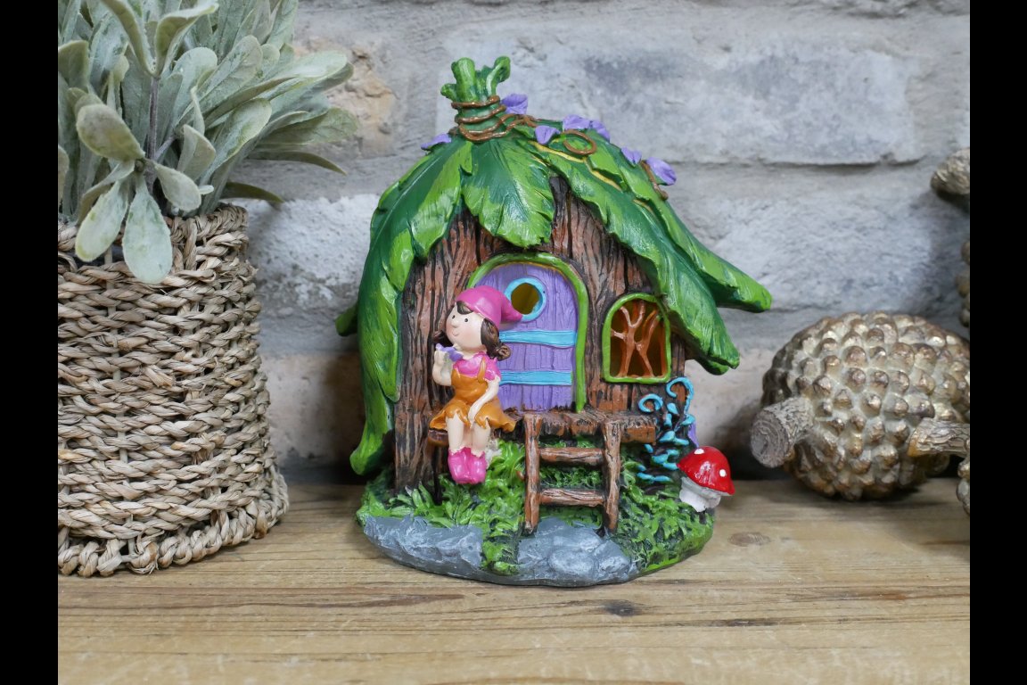 Fairy House With Solar Light