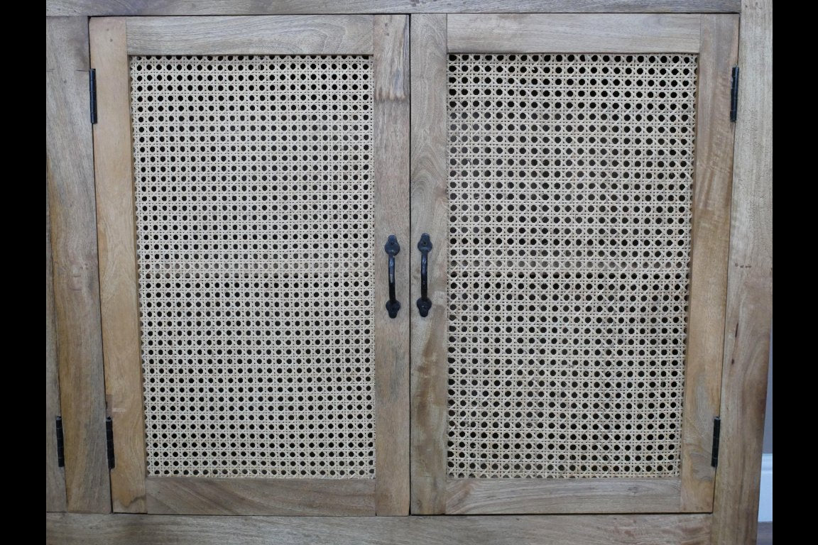 Rattan Large Sideboard
