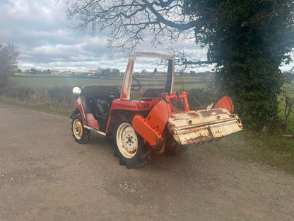 HINOMOTO JT1 4WD COMPACT TRACTOR WITH 4FT ROTAVATOR