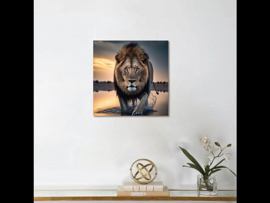 Lion Wall Art - Mini