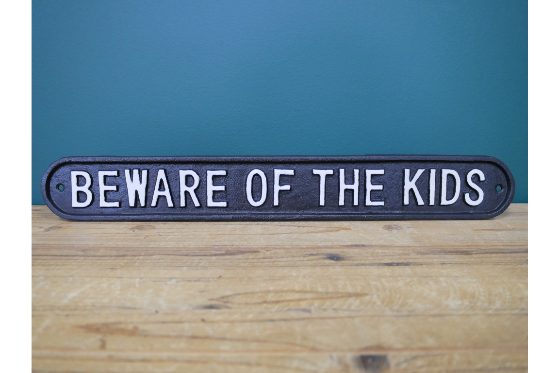 Sign - Beware Of The Kids