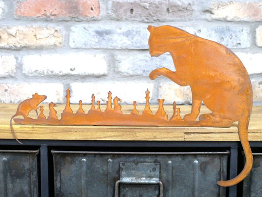 Cat & Mouse Fence Topper