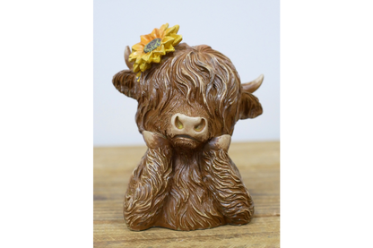Highland Cow Bust