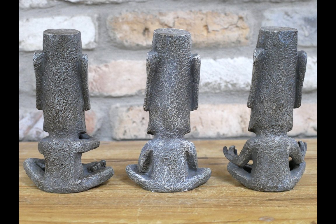 Set Of 3 Easter Heads