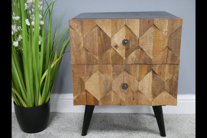 Industrial Bedside Cabinet *