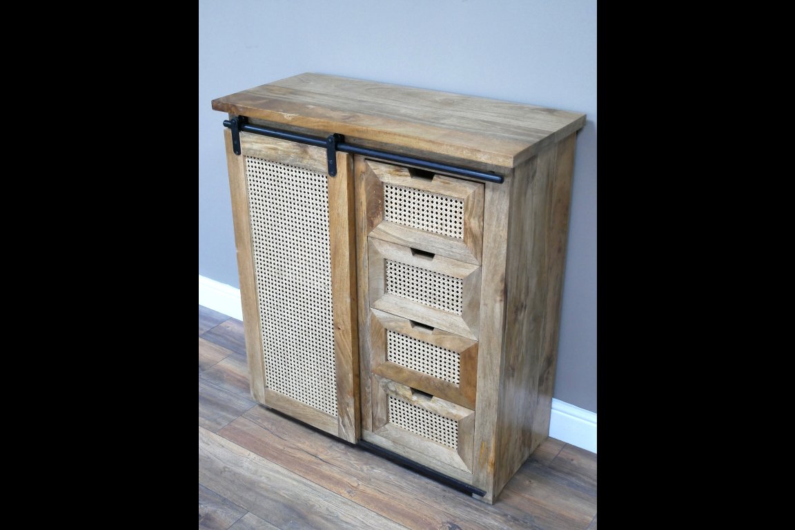 Rattan Storage Cabinet