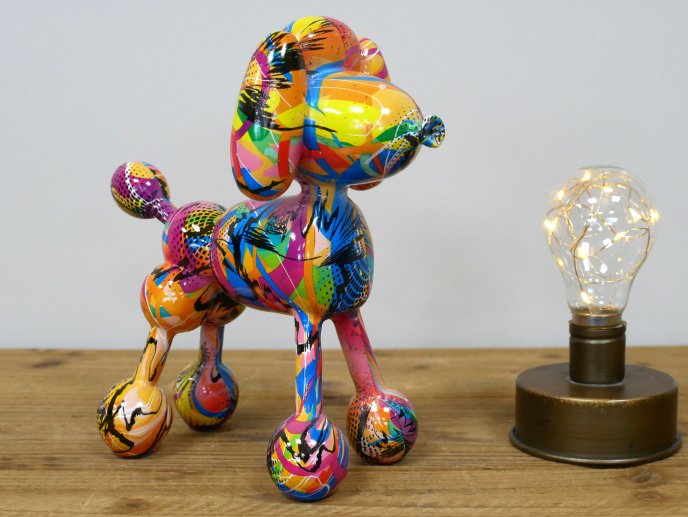 Multi Colour Poodle - Large