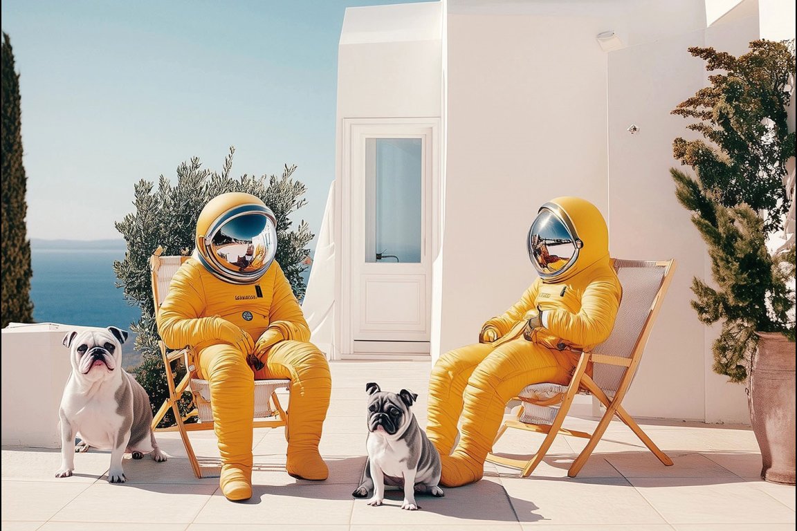 Spacemen & Bulldogs Wall Art