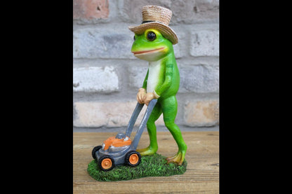 Mowing frog