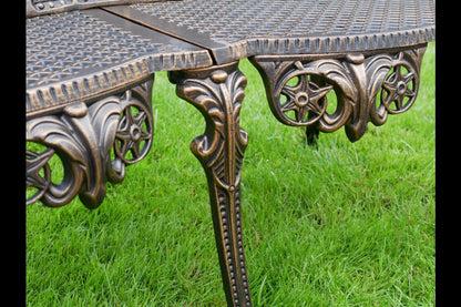 Aluminium Bench - Bronze Finish