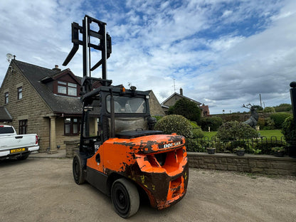 2017 DOOSAN D55C-5 FORKTRUCK 5.5 TON DIESEL FORKLIFT