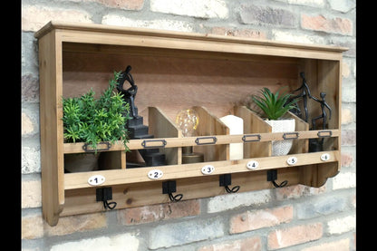Wall Unit With Hooks