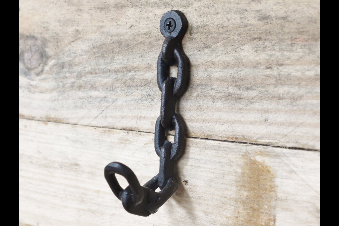 Chain Coat Hook - Small