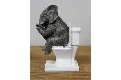 Elephant On The Loo