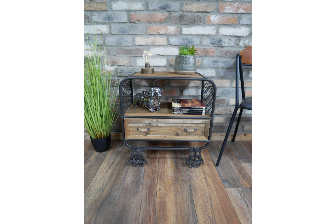 Rustic Industrial Cabinet