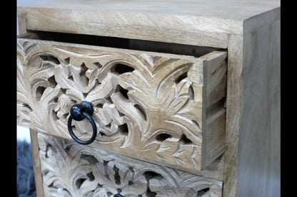2 Drawer Bedside Cabinet