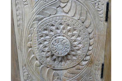 Carved Storage Cabinet