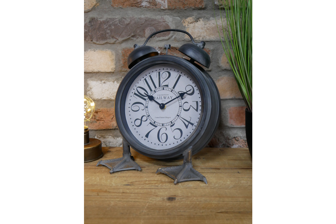 Clock With Feet