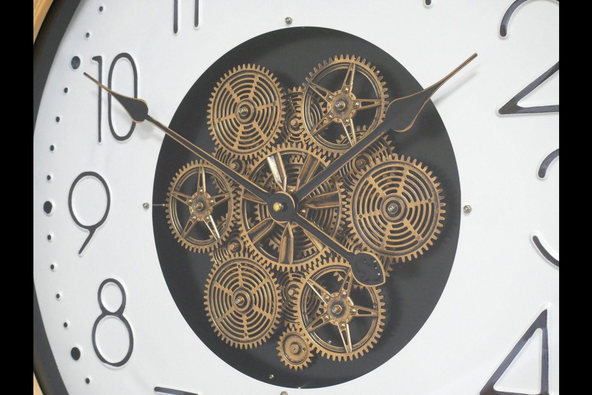 Clock With Cogs