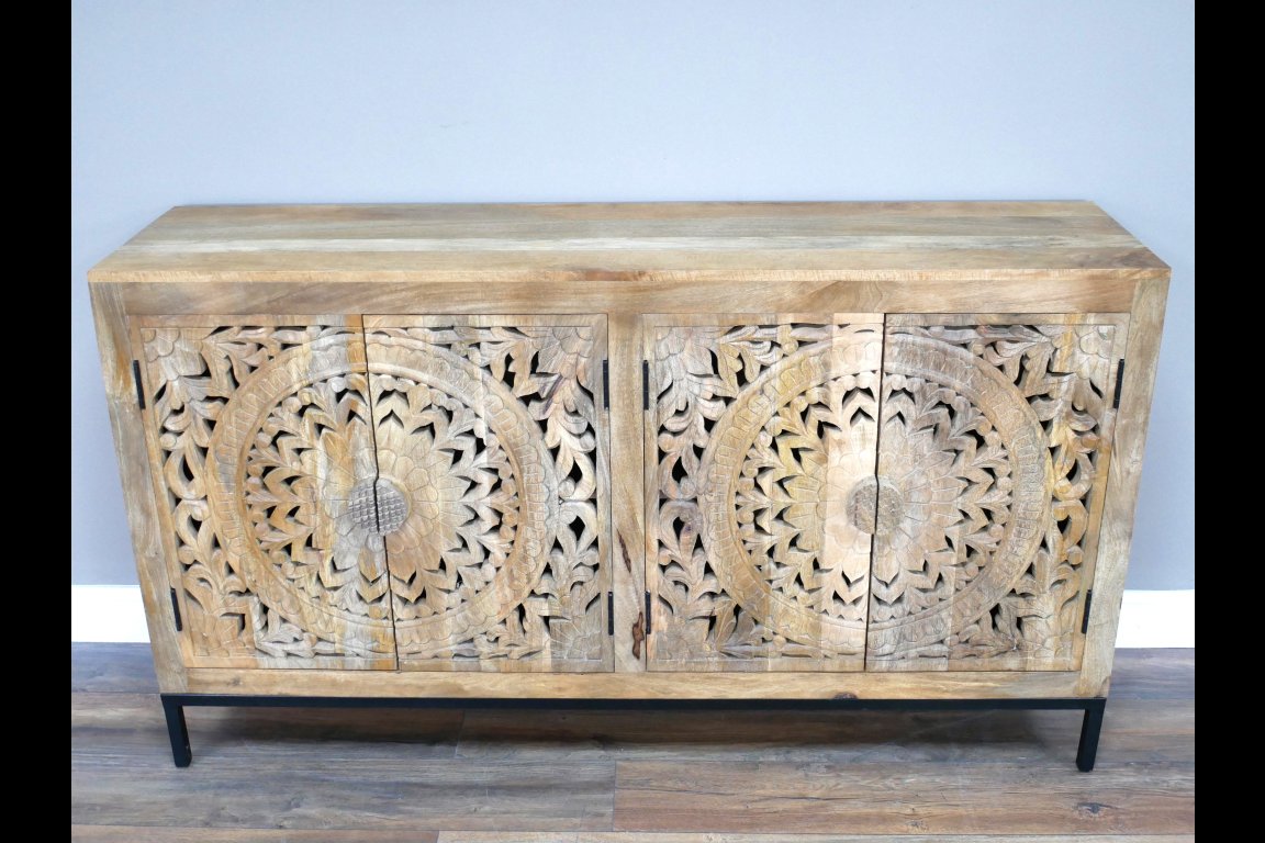Large Carved Sideboard