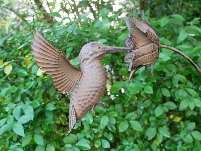 Rusty Hummingbird Stake