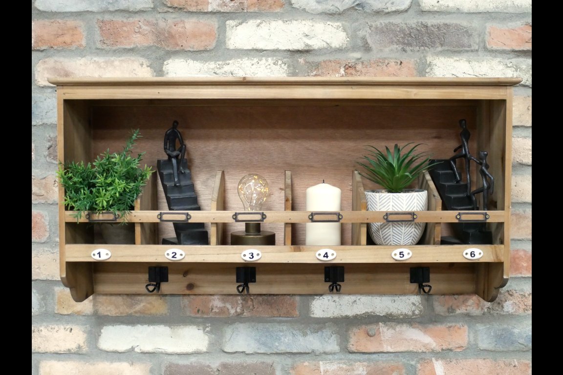 Wall Unit With Hooks