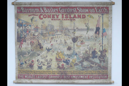 Canvas Wall Art - Coney Island