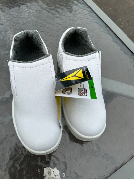DELTA PLUS SAFETY WORK SHOES STEEL TOE CAP CLOGS NURSE SHOES TRAINERS UK 3