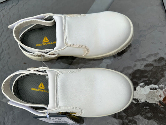 DELTA PLUS SAFETY WORK SHOES STEEL TOE CAP CLOGS NURSE SHOES TRAINERS UK 3