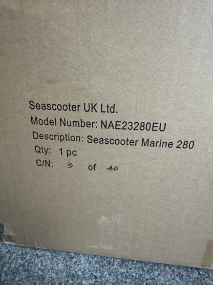 BNIB NAUTICA MARINE 280 SEASCOOTER UNDERWATER PROPULSION NAE23280EU RRP £650