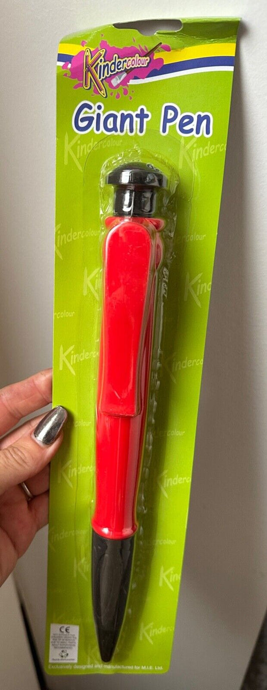 GIANT PEN KIDS KINDER COLOUR 11 INCH PARTY BAG NOVELTY NEW