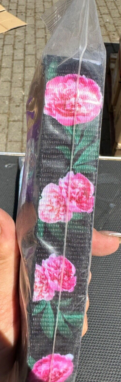 FRENCHIE DOG / PUPPY LEAD LEASH PINK MOODY ROSE PATTERN 1.4M LONG BRAND NEW