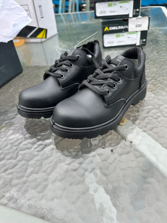 DELTAPLUS SAFETY WORK BOOT STEEL TOE CAP LEATHER WATER RESIST S3 SIZE UK 4